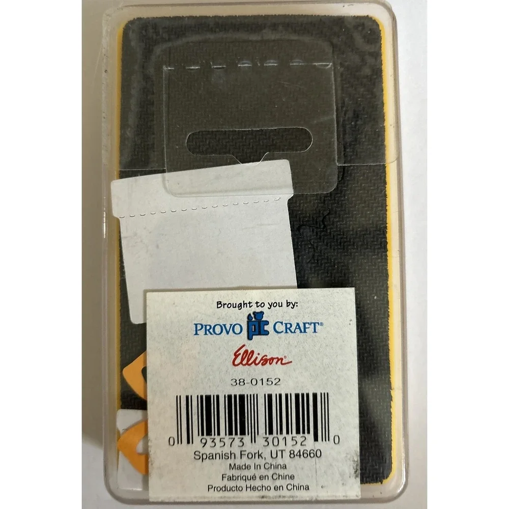 Sizzix Ellison Provo‎ Craft Gifts Die Cutter 38-0152 Birthday Holiday Scrapbook